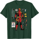 Marvel Deadpool Weapons & Accessories Collection Comic Icon T-Shirt - T-Shirt | Forest