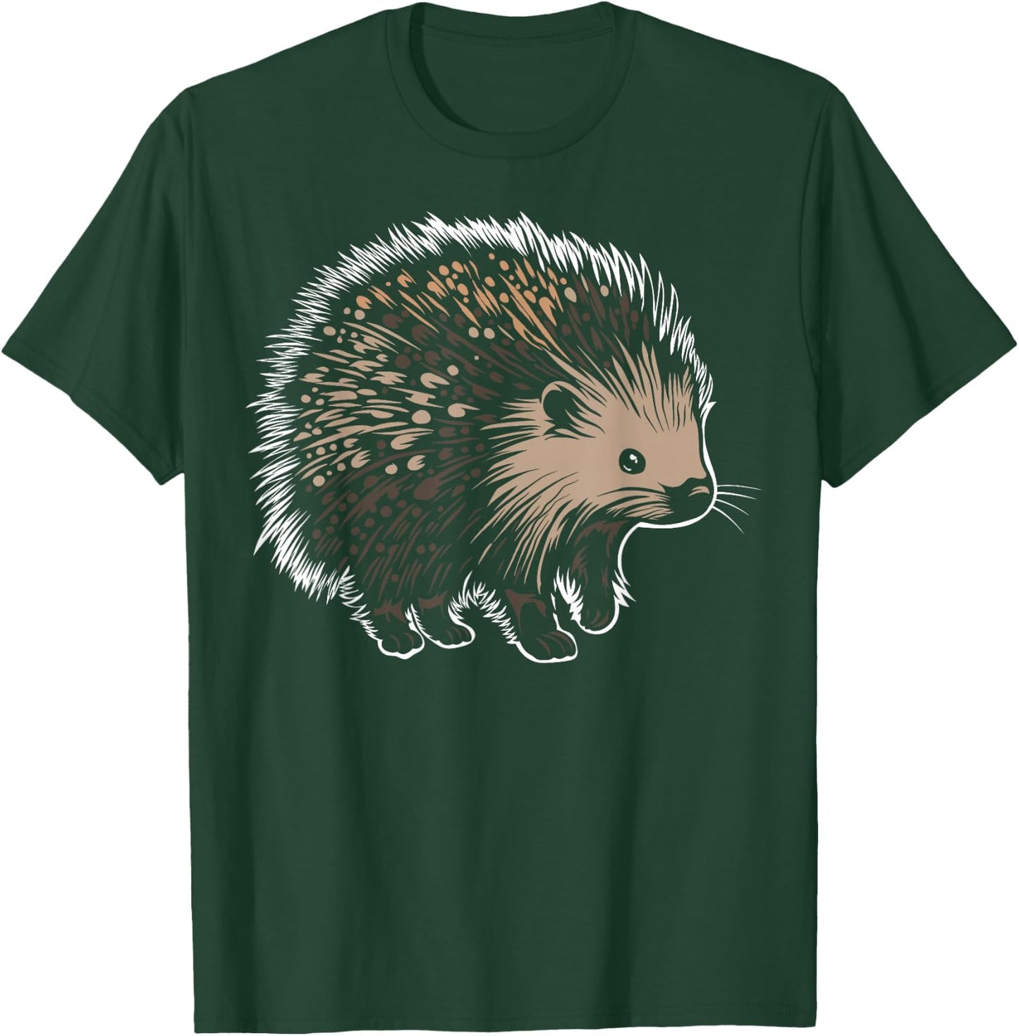 USA America - Animals - North American Porcupine T-Shirt - T-Shirt | Forest