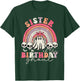 Sister Of The Birthday Ghoul Rainbow Ghost Halloween Bday T-Shirt - T-Shirt | Forest