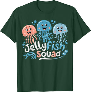 Jellyfish Squad for Jellyfish Lover Shirt | Jellyfish T-Shirt - T-Shirt | Forest
