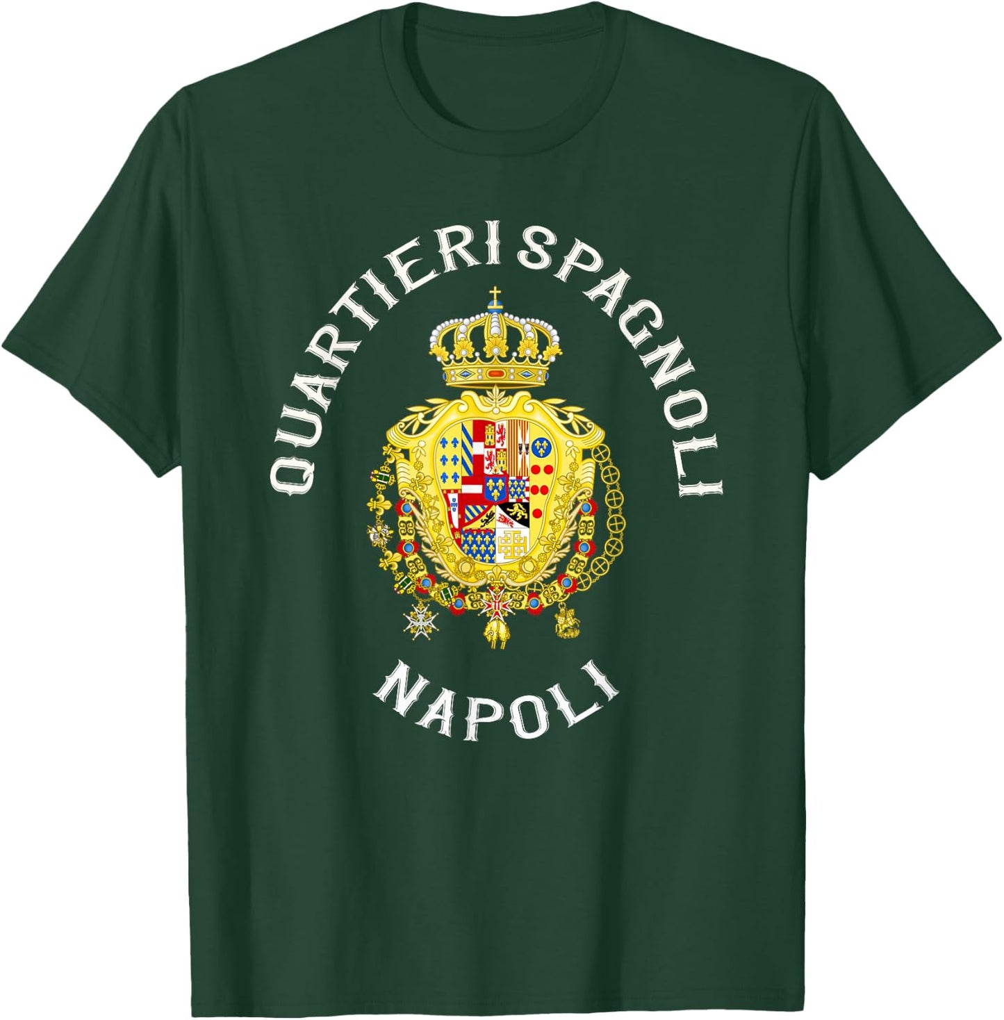 Quartieri Spagnoli Napoli Avvocata Montecalvario T-Shirt - T-Shirt | Forest