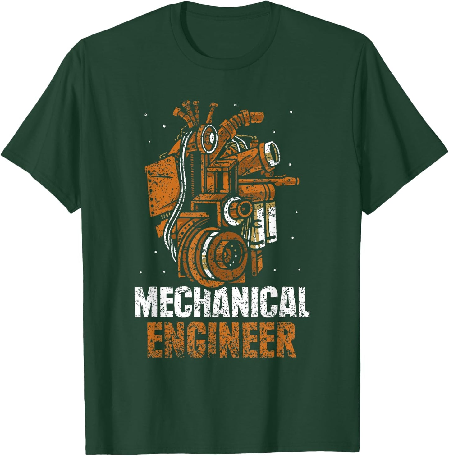 Mechanical Engineer Study Graduate Engineering Student T-Shirt - T-Shirt | Forest