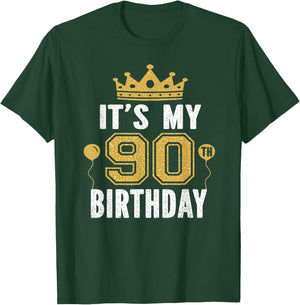 It's My 90th Birthday Gift 90 Years Old Man and Woman T-Shirt - T-Shirt | Forest
