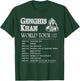World Tour: Genghis Khan - Historic Mongolian Empire T-Shirt - T-Shirt | Forest