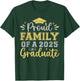 Proud Family of a 2025 Graduate Senior Graduation Men Women T-Shirt - T-Shirt | Forest