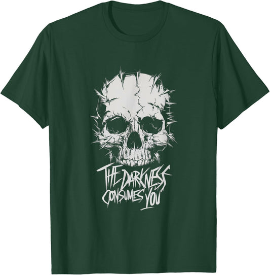The Darkness Consumes You - Online Raid Gamer Guardian T-Shirt - T-Shirt | Forest