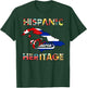 Cuba Hispanic Heritage Month Shirt Cuban Flag T-Shirt - T-Shirt | Forest