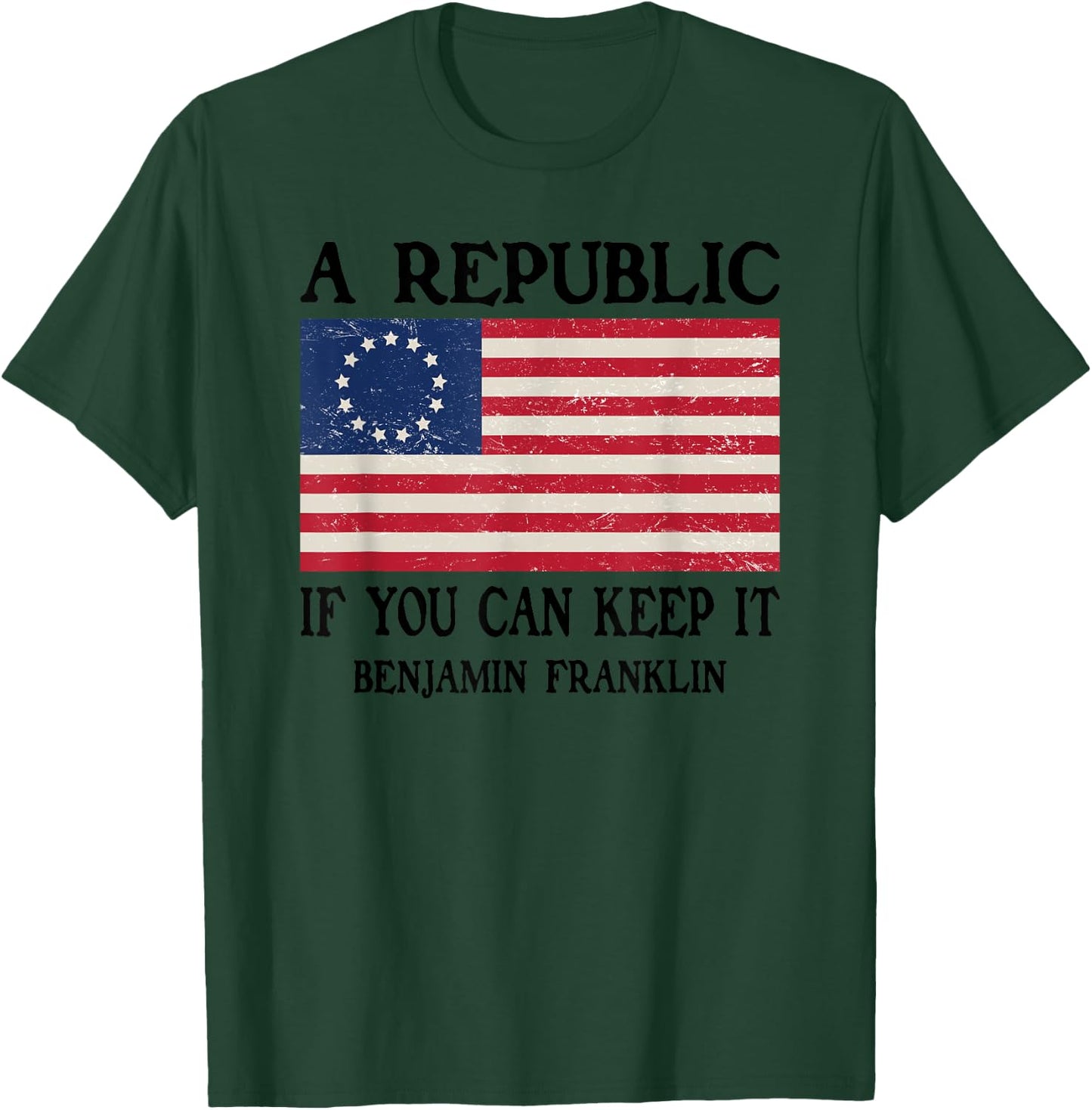 A Republic If You Can Keep It T-Shirt - T-Shirt | Forest