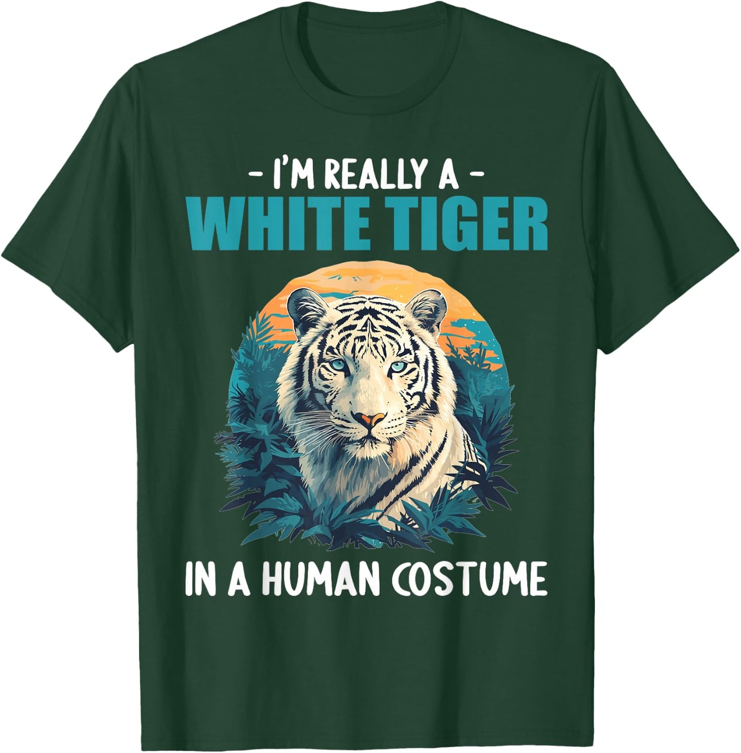 White Tigers White Tiger T-Shirt - T-Shirt | Forest