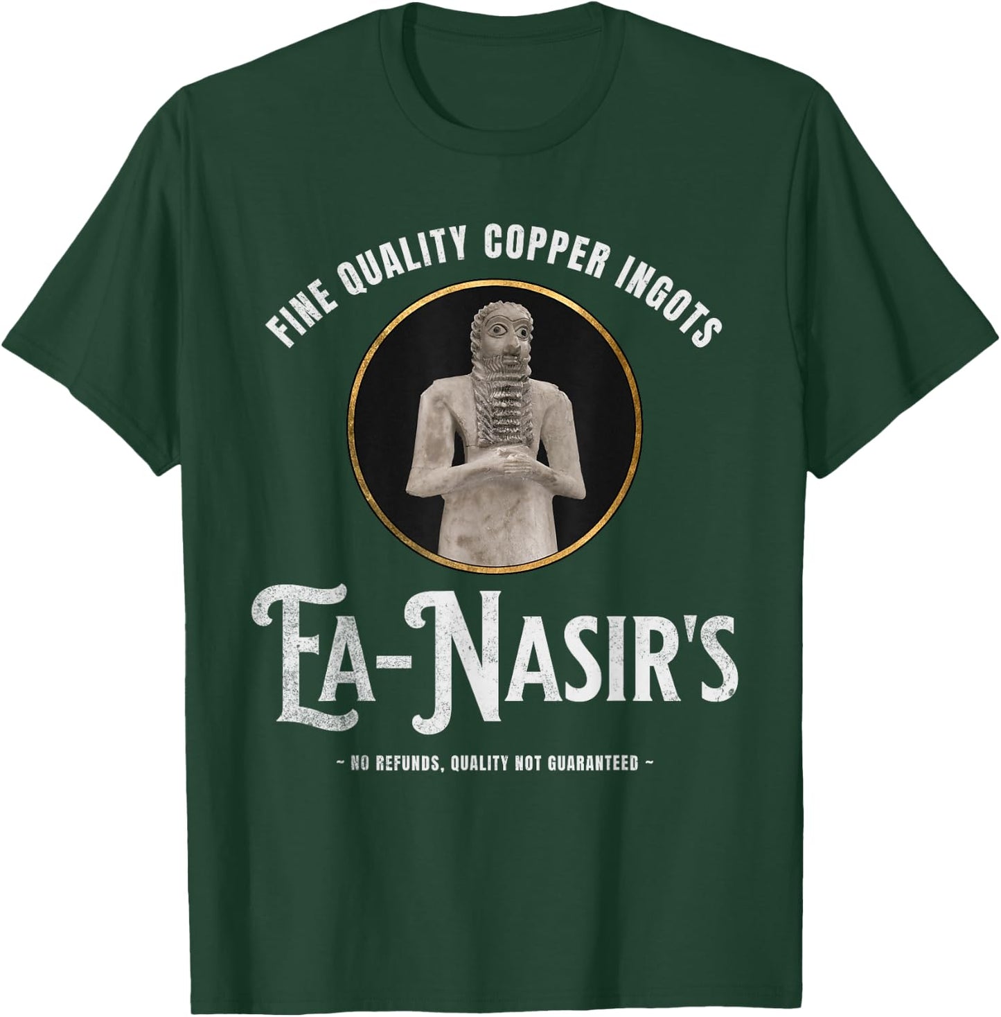 Ea-Nasir's Copper Ingots Funny Bronze Age History Meme T-Shirt - T-Shirt | Forest