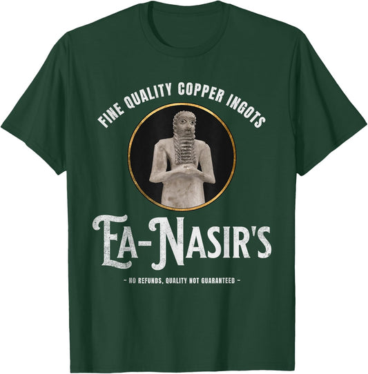 Ea-Nasir's Copper Ingots Funny Bronze Age History Meme T-Shirt - T-Shirt | Forest