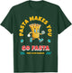 Funny Running Runner Track Pasta Trail Sprinter Go Faster T-Shirt - T-Shirt | Forest