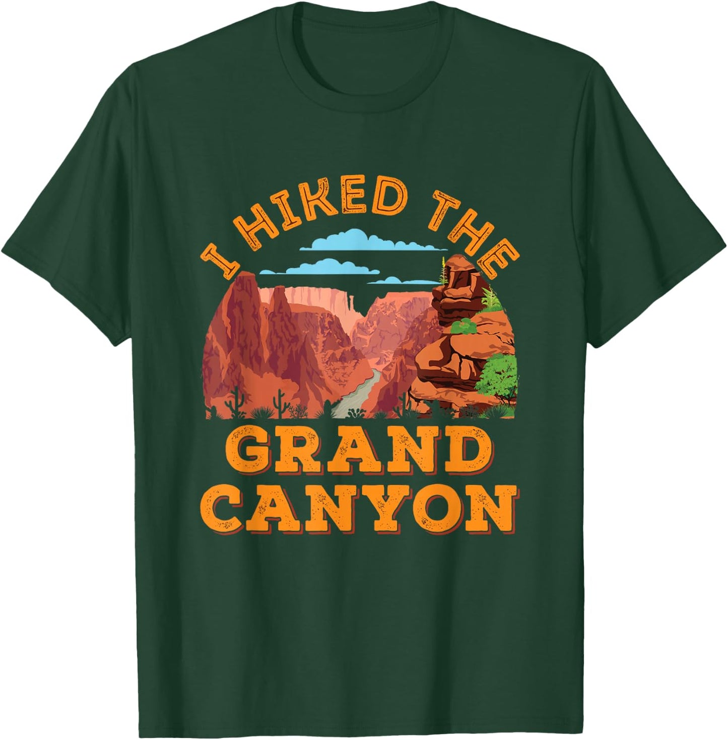 Grand Canyon Hiking T-Shirt - T-Shirt | Forest