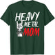 Heavy Metal Mom Rock Music Punk Mother Mother's Day T-Shirt - T-Shirt | Forest