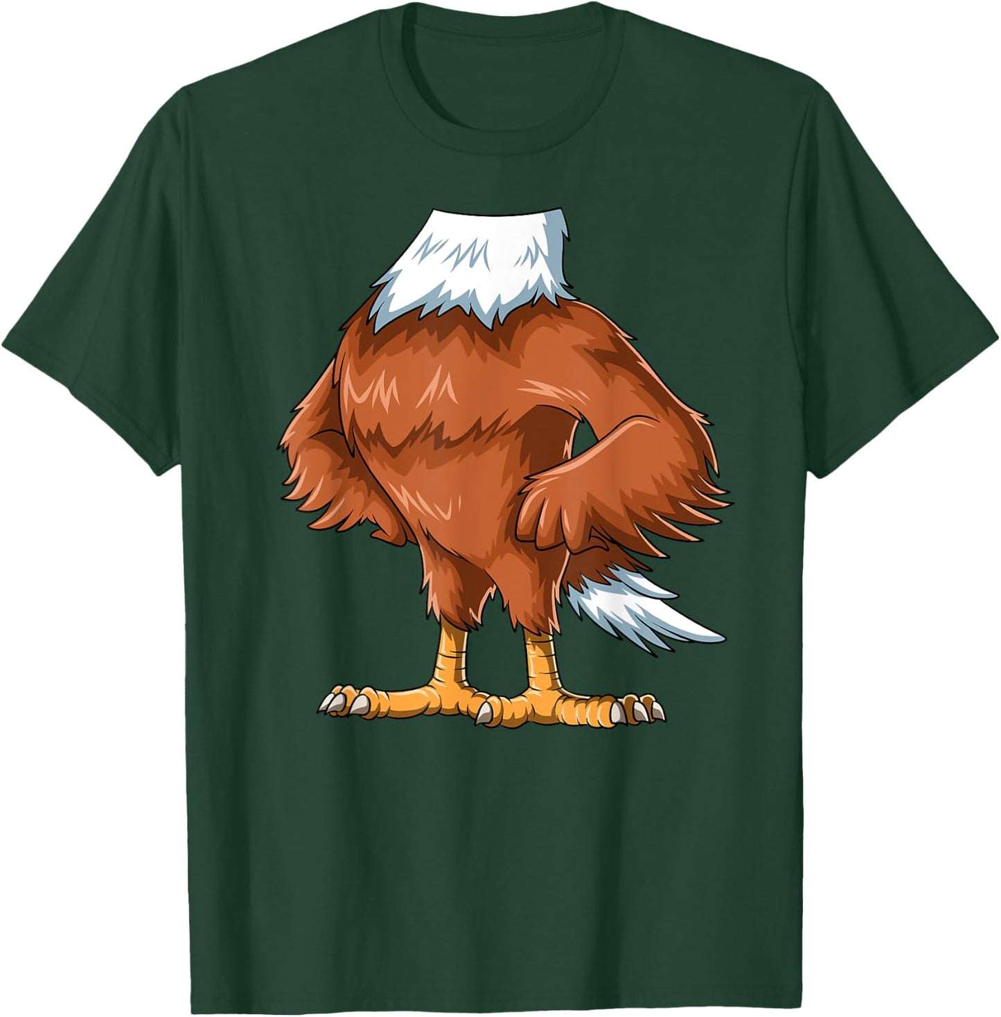 Easy Eagle Costume Eagle Body Headless Eagle Costume T-Shirt - T-Shirt | Forest