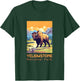 Yellowstone National Park Bison Large Cartoon Graphic T-Shirt - T-Shirt | Forest