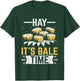 Funny Hay Bale Farming Farmer Bale of Hay Baled Farm T-Shirt - T-Shirt | Forest