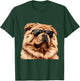 Chow Chow Sunglasses Dog Breed Graphic T-Shirt - T-Shirt | Forest