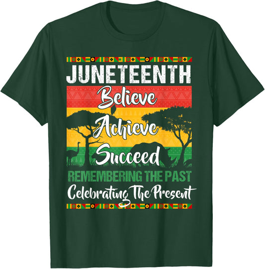 Juneteenth is My Independence Day African 1865 Freedom Day T-Shirt - T-Shirt | Forest