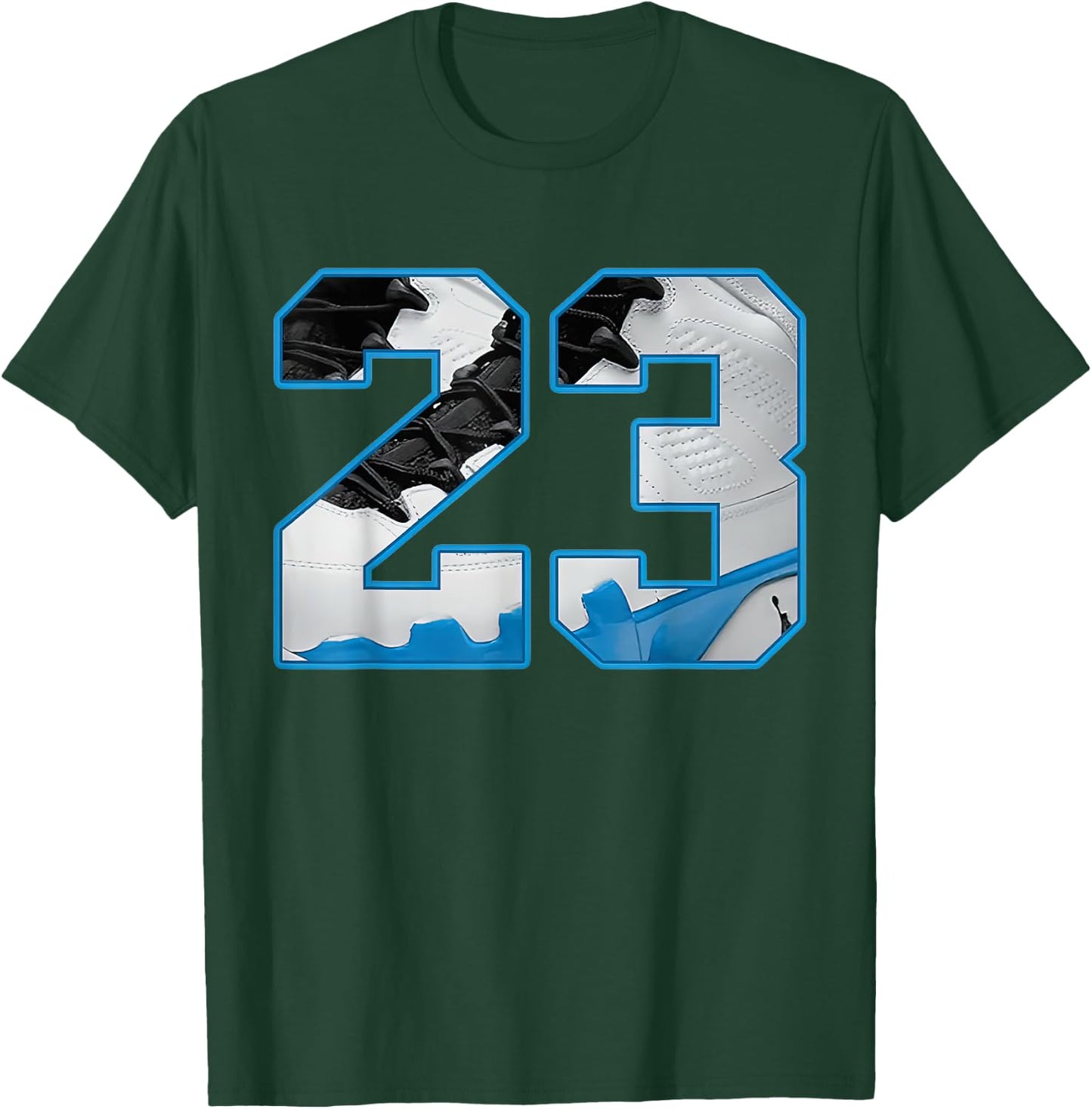 Number 23 Powder Blue 9s Loser Lover Matching T-Shirt - T-Shirt | Forest
