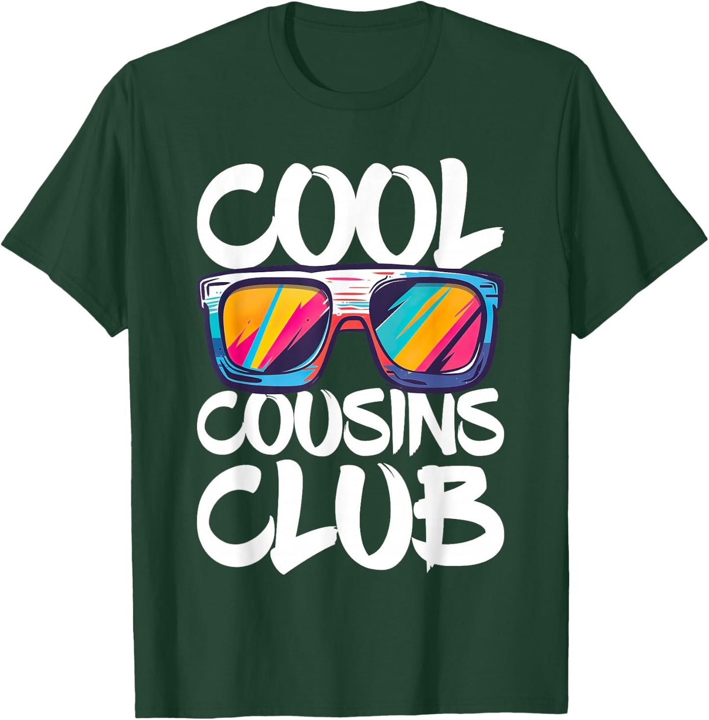Cool Cousins Club Shirt Boy Girl Cousin Crew Matching T-Shirt - T-Shirt | Forest