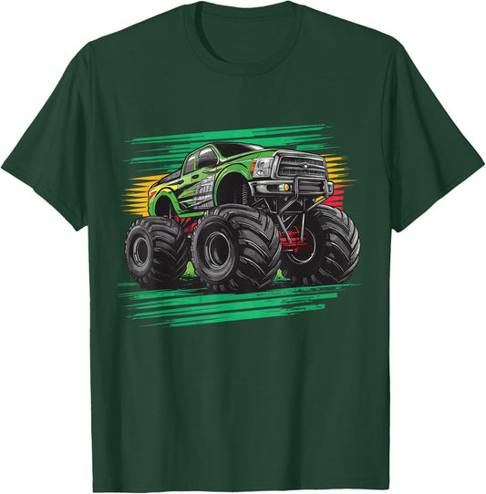 Monster Truck for toddlers Youth & Adults T-Shirt - T-Shirt | Forest