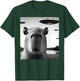 Funny Capybara Selfie with UFOs Weird Graphic T-Shirt - T-Shirt | Forest