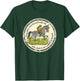 Frog Went a Courtin riding Horse with Sword Folk Tale T-Shirt - T-Shirt | Forest