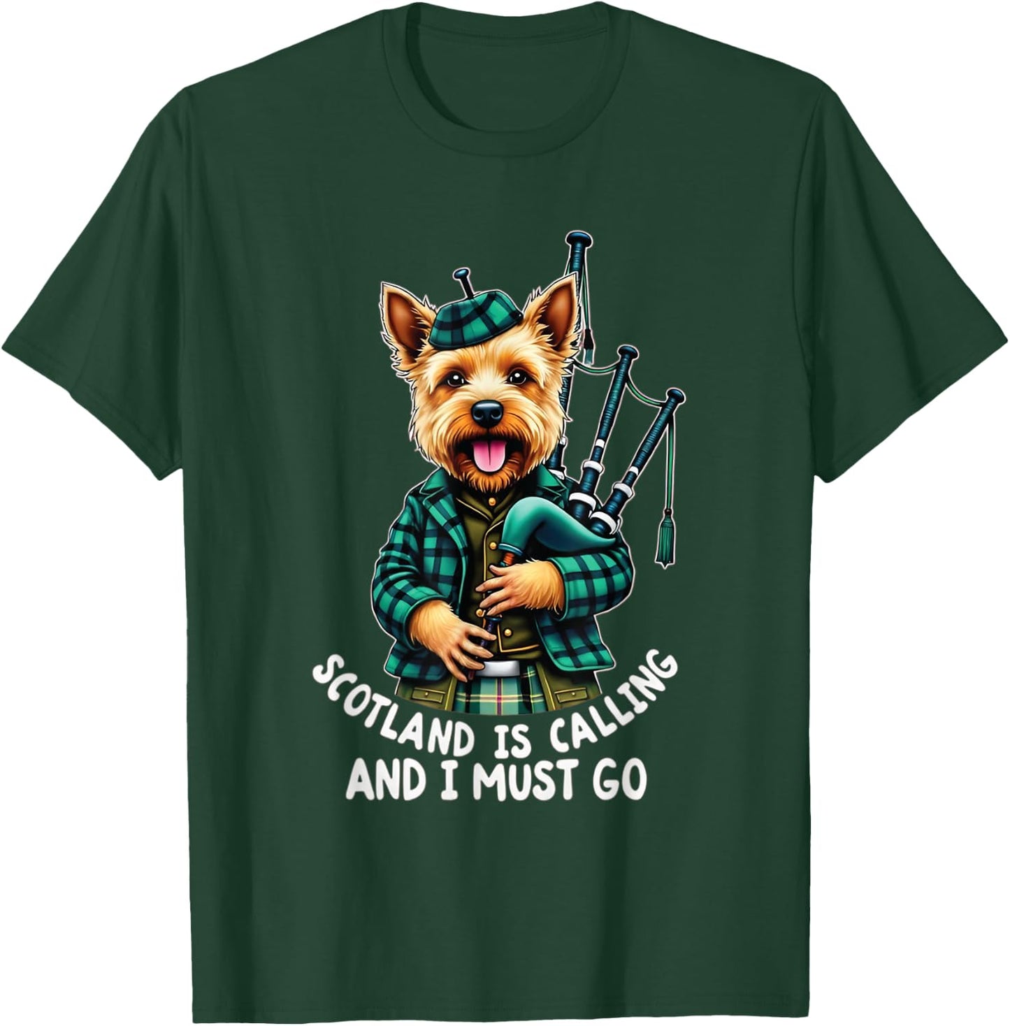 Scotland is Calling shirt Embrace Adventure and Culture T-Shirt - T-Shirt | Forest