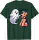 Funny Halloween Ghost Airedale Terrier Boop Lazy Costume T-Shirt - T-Shirt | Forest