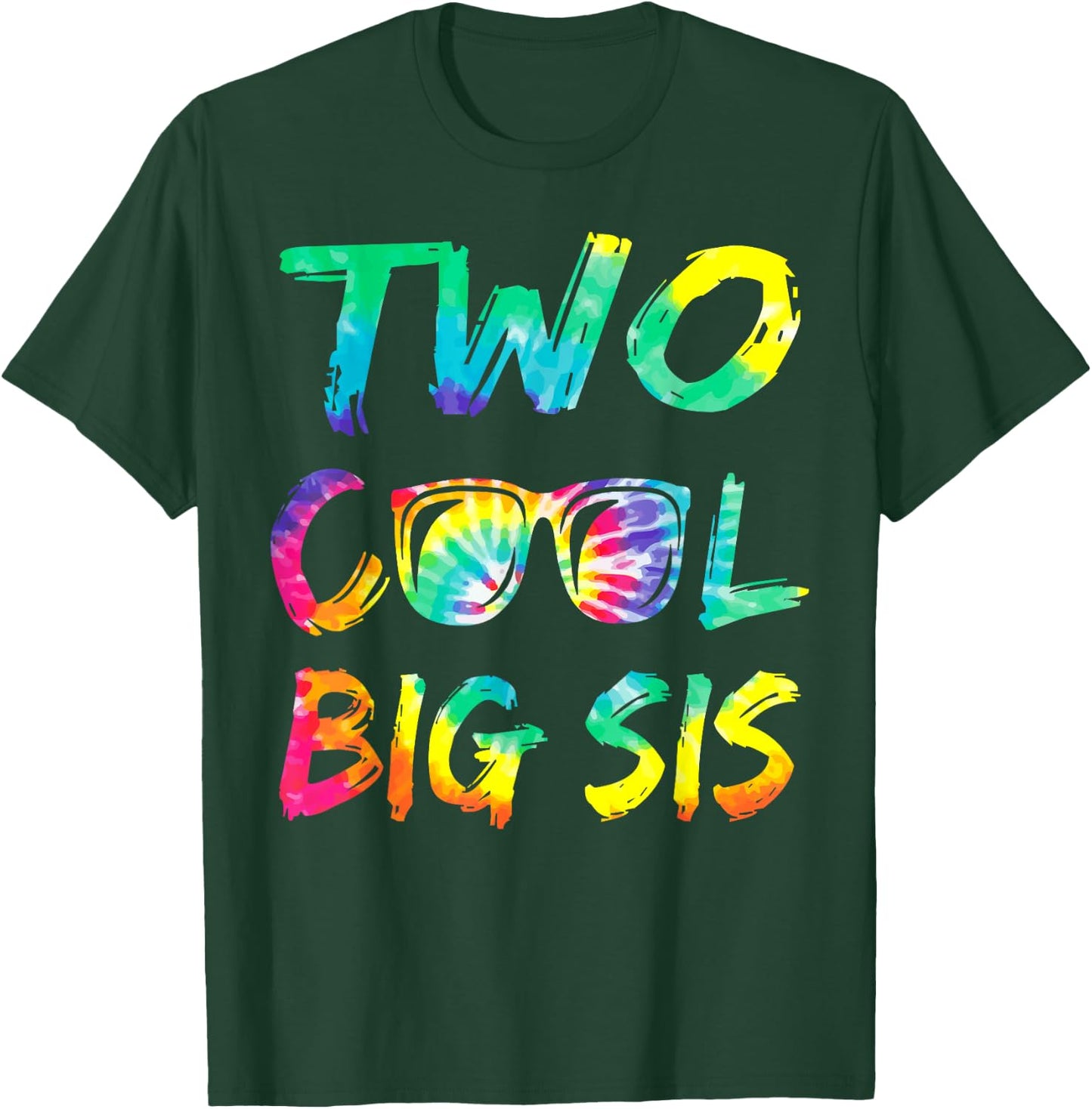 Big Sister Of The Birthday Boy Two Cool 2nd Bday Family T-Shirt - T-Shirt | Forest