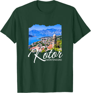 Montenegro Kotor Souvenir / Kotor T-Shirt - T-Shirt | Forest