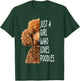 Just A Girl Who Loves Poodle T-Shirt - T-Shirt | Forest