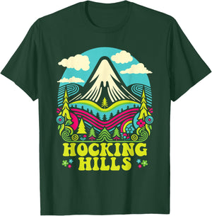 Hocking Hills Groovy, Hocking Hills T-Shirt - T-Shirt | Forest