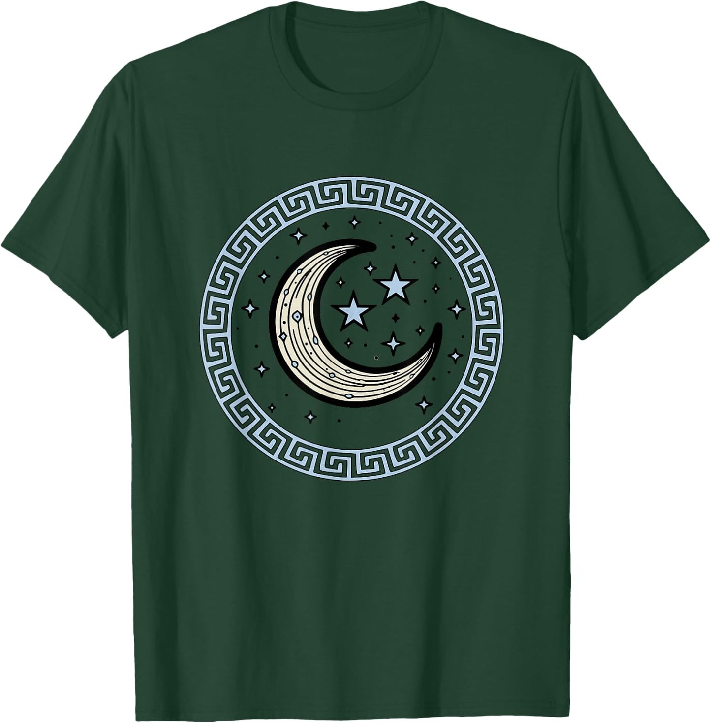 Nyx Goddess of Night Symbol of Greek Mythology T-Shirt - T-Shirt | Forest