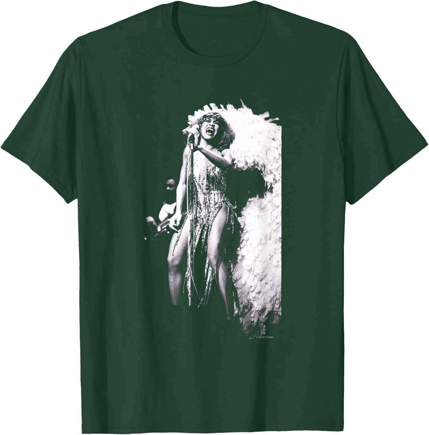 Singer Tina Turner Live On Stage By Simon Fowler T-Shirt - T-Shirt | Forest