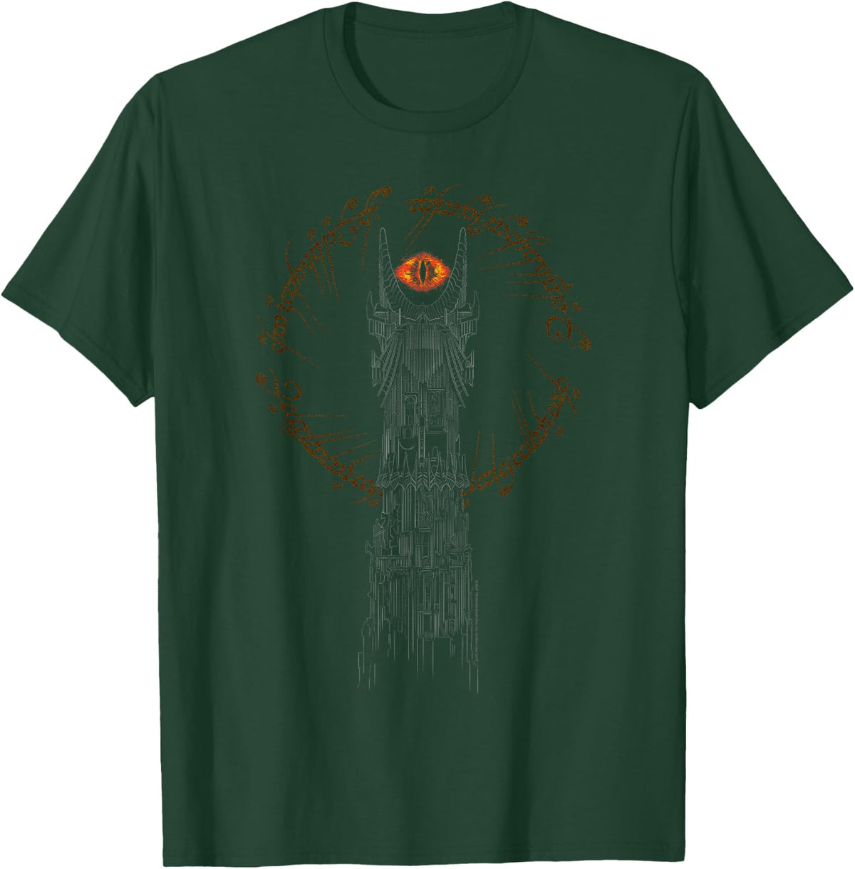 The Lord of the Rings Tower of Mordor T-Shirt - T-Shirt | Forest