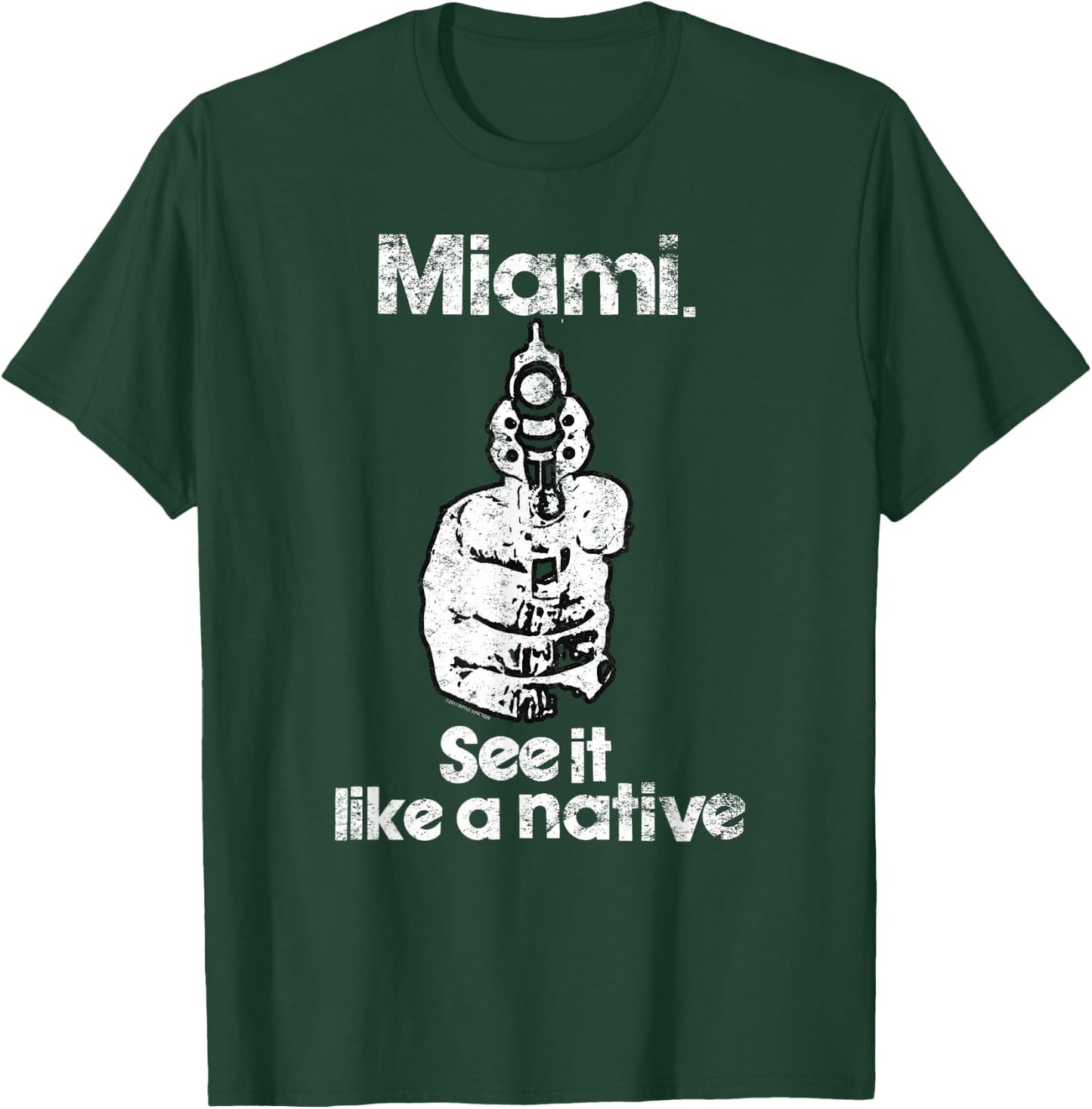 Ripple Junction Miami See it like a native T-Shirt - T-Shirt | Forest
