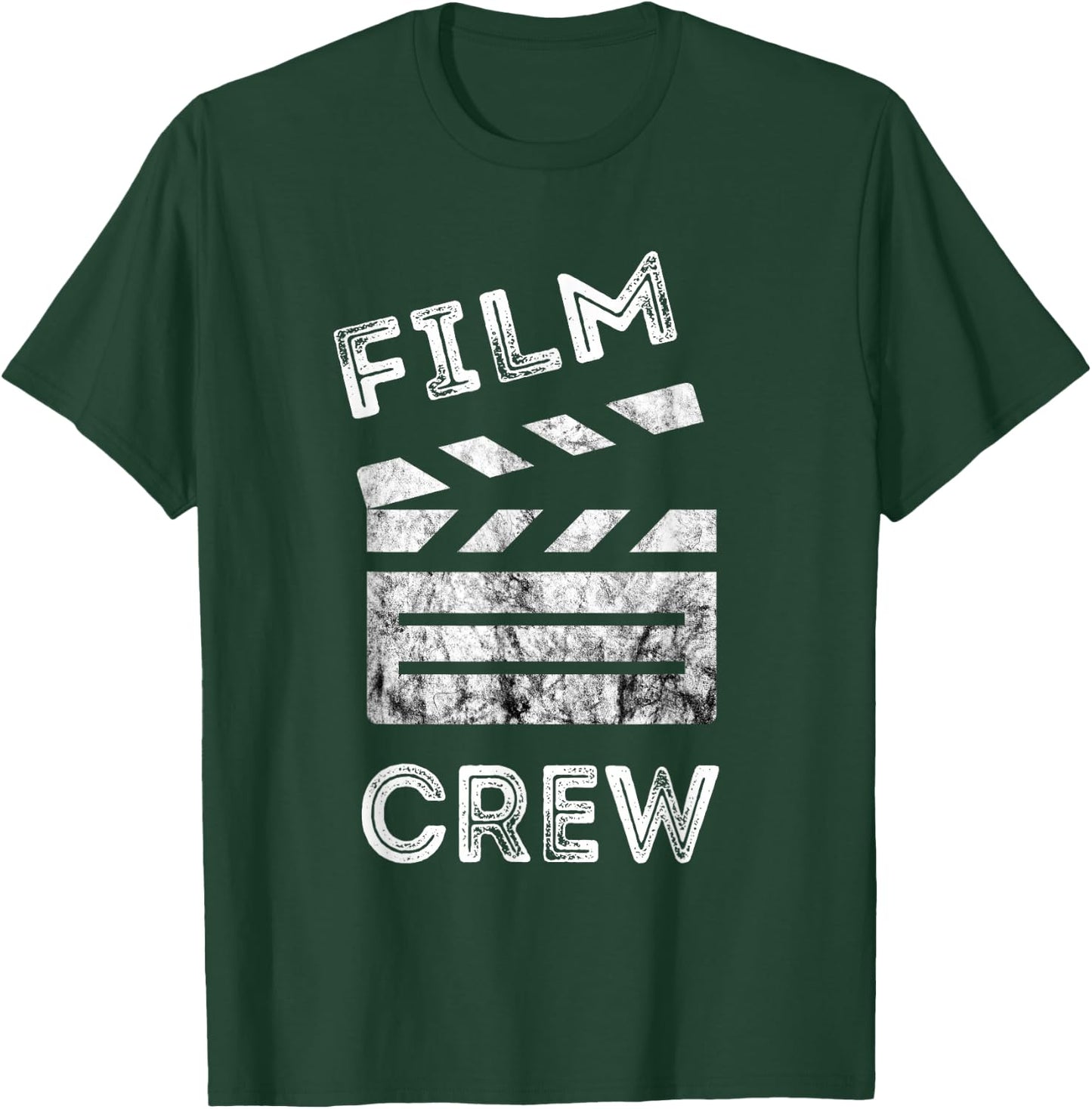 Film Crew Clapboard Film Producer Videographer Filmmaker T-Shirt - T-Shirt | Forest