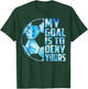 Boy Soccer T Shirt Kid Youth Funny My Goal Is To Deny Yours T-Shirt - T-Shirt | Forest