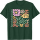 Groovy Flower SLP Boho Speech Language Pathologist AAC T-Shirt - T-Shirt | Forest