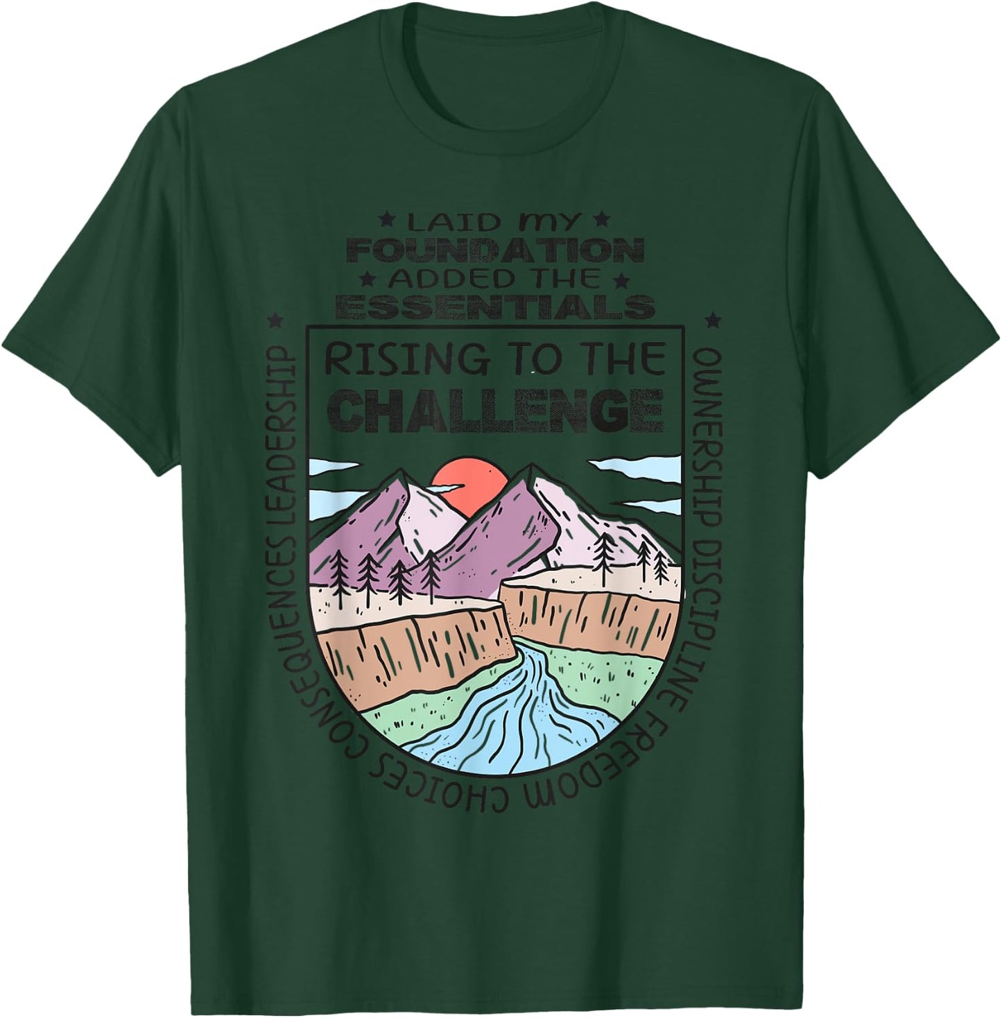 CC tutor rising to the challenge classical conversations T-Shirt - T-Shirt | Forest