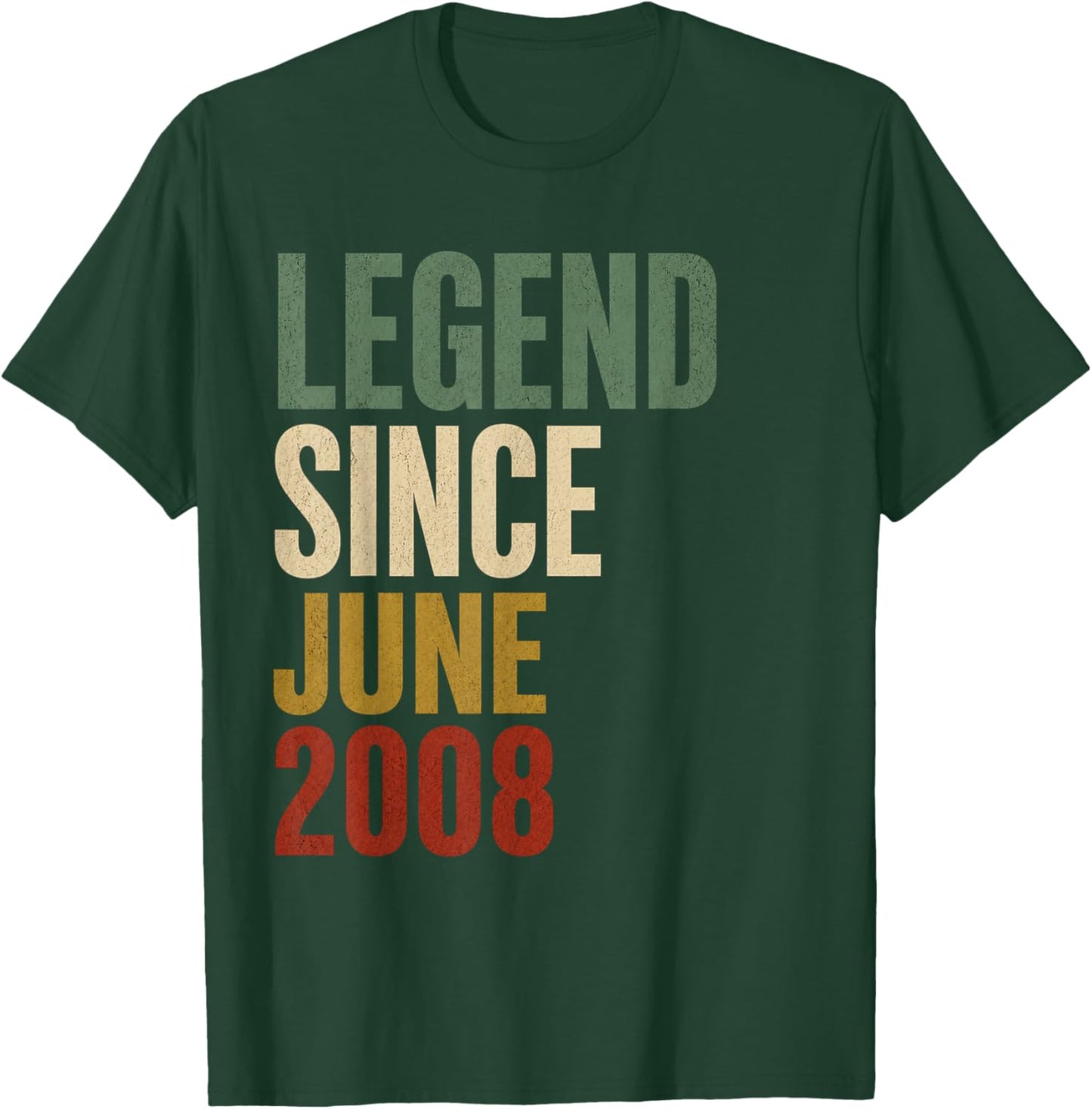 18 Years Old Legend Since May 2008 18th Birthday Gifts T-Shirt - T-Shirt | Forest