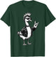 Goose Punk Rock Duck Alternative T-Shirt - T-Shirt | Forest