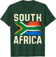 South Africa Flag African T-Shirt - T-Shirt | Forest