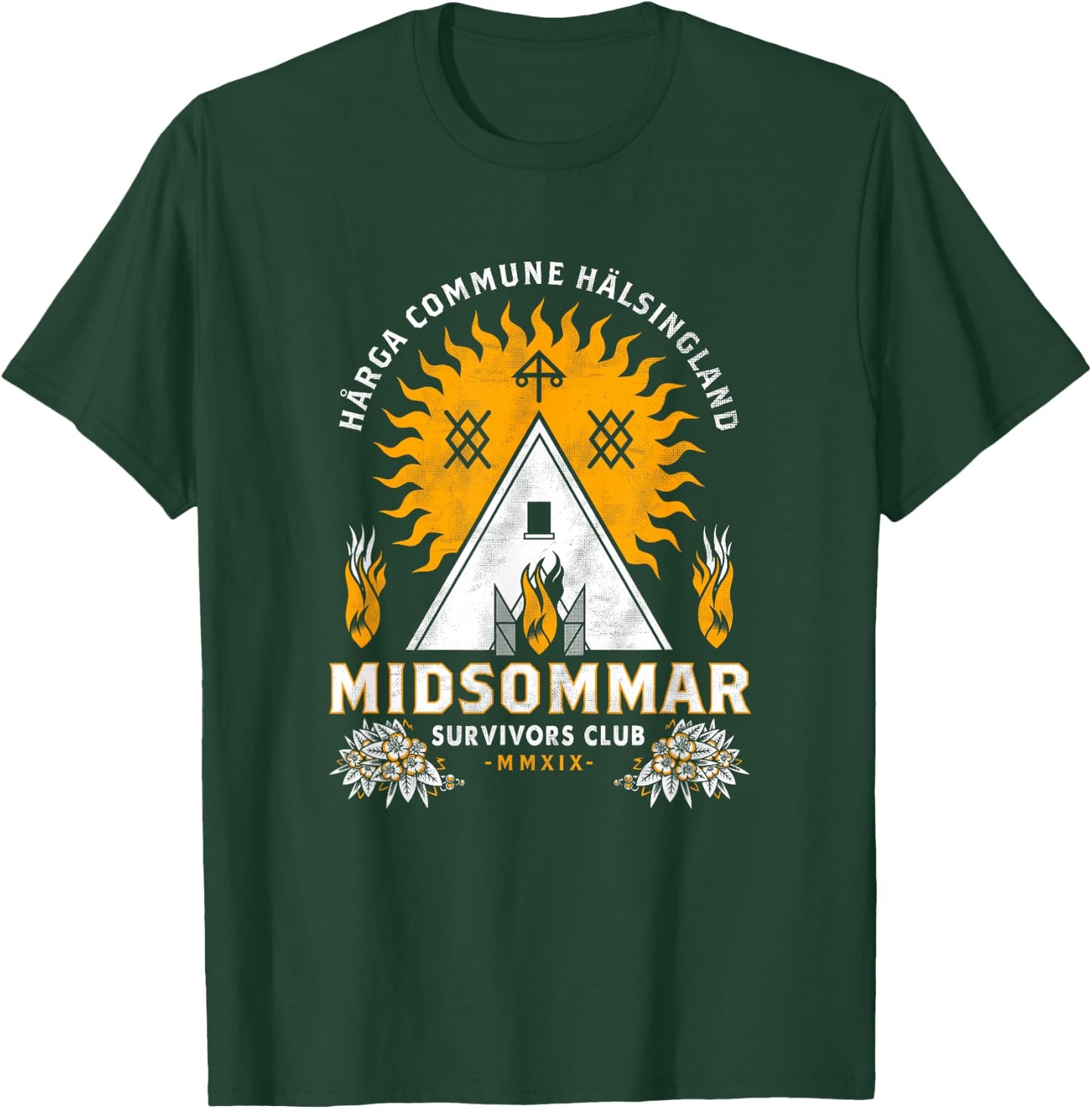 Midsommar Survival Club - Scary Horror - Summer Festival T-Shirt - T-Shirt | Forest