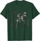 Explore Outdoors Sasquatch Creature Riding a Majestic Moose Bigfoot Adventure - -Adult, Grey, Small, Short Sleeve T-Shirt - T-Shirt | Forest