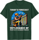 Funny Fence Installing Fence Builder T-Shirt - T-Shirt | Forest