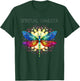Spiritual Gangsta Dragonfly Yoga Meditation Mandala T-Shirt - T-Shirt | Forest