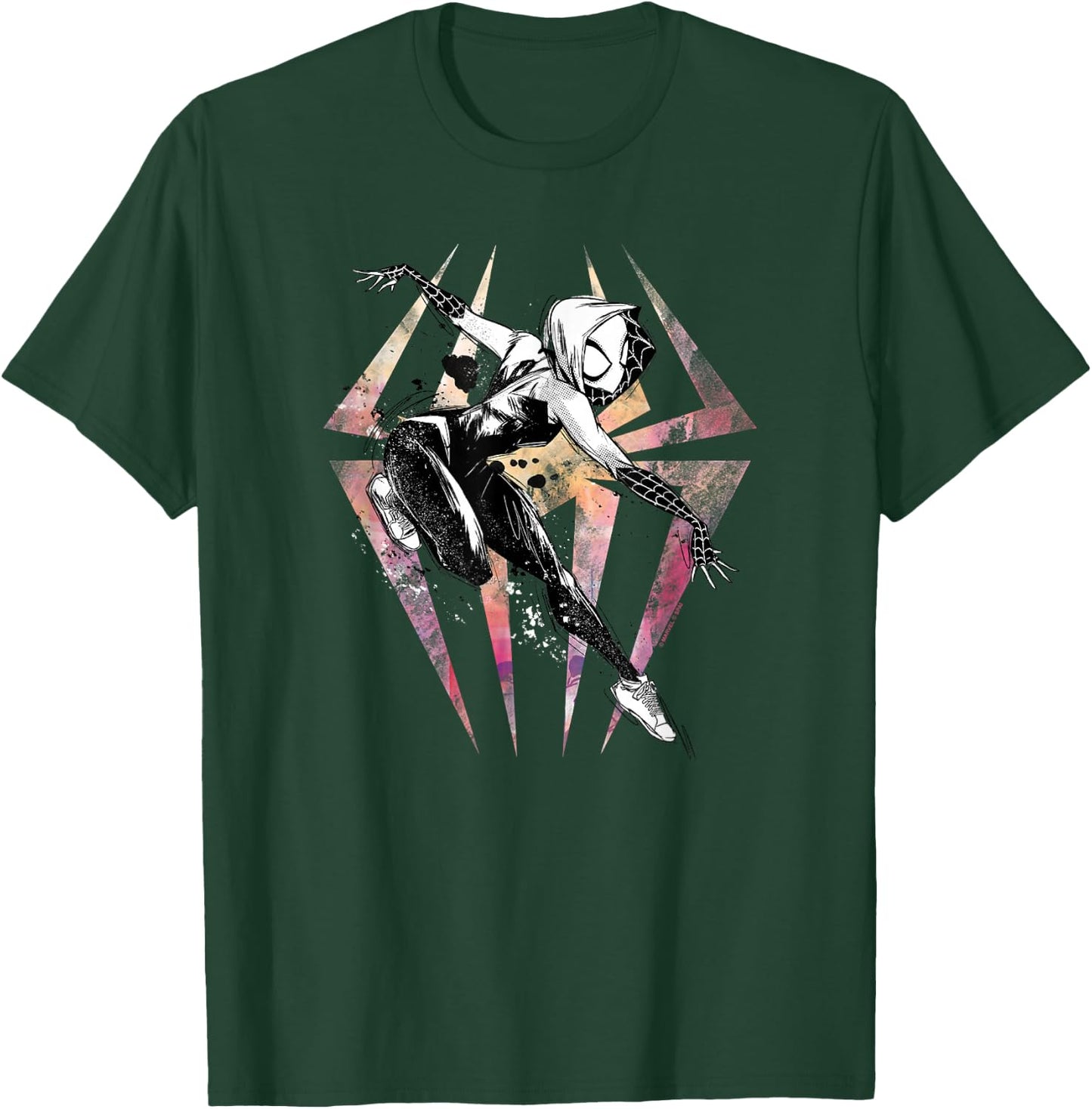 Marvel Spider-Man Across The Spider-Verse Part 1 Gwen T-Shirt - T-Shirt | Forest